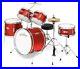 FREE-SHIPPING-Junior-Sized-Acoustic-Drum-Kit-Cymbals-Throne-Snare-More-01-zpur