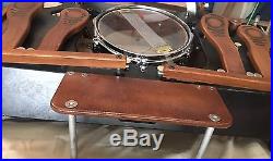 Farmer Foot Drum Footdrum Set percussion snare high hat shakers portable with case