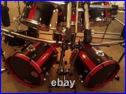 Full 8pc Pdp Custom Kit And Gibraltar Rack
