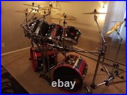 Full 8pc Pdp Custom Kit And Gibraltar Rack
