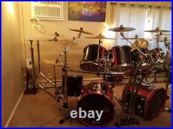 Full 8pc Pdp Custom Kit And Gibraltar Rack