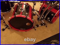 Full 8pc Pdp Custom Kit And Gibraltar Rack