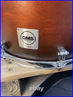 GMS Drum Set 3 Piece With SKB Protective Hard Cases VGC