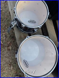 GMS Drum Set 3 Piece With SKB Protective Hard Cases VGC