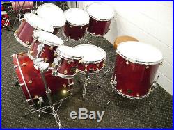 GMS SE Custom 9 piece drum set