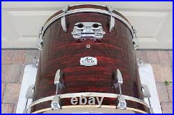 GO DOUBLE BASS! ADD this PEARL EXPORT 22 RED STRATA to YOUR DRUM SET TODAY i950