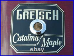 GRETSCH 10 CATALINA MAPLE TOM in CHERRY RED for YOUR DRUM SET! LOT iI857