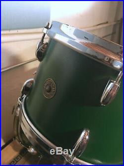 GRETSCH 60s Vtg Round Badge Drum Set 12/16/22 w Progressive Jazz Snare 4x14 Kit