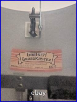 GRETSCH BROADKASTER 8 x 12 CARIBBEAN BLUE GLOSS 3 PLY RACK TOM