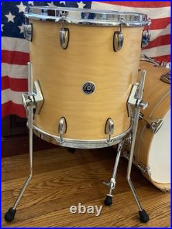 GRETSCH BROOKLYN Satin Natural 3 Piece Jazz Shellpack MINT Charlie Watts Homage