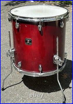 GRETSCH CATALINA Maple 16 Floor Tom Drum MAHOGANY Red Transparent GLOSS II