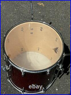 GRETSCH CATALINA Maple 16 Floor Tom Drum MAHOGANY Red Transparent GLOSS II