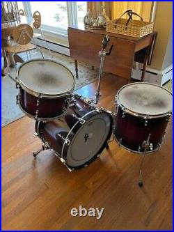 GROVER PRO Custom Drum Set KIT 3 pc. Shell Pack with upgrade and LUIGI Cases