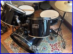 Gammon Percussion 5-Piece Acoustic Drum Kit Lightweight with Drumsticks & Cymbals