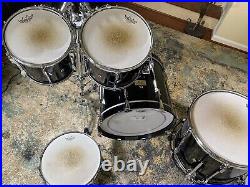 Genuine 1991 Pearl Session Elite Drumset, Lacquer, 10 12 14 20 +Snare, Gorgeous
