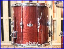 George H. Way Tuxedo Tradition Mahogany Drum Set 22x14, 12x8, 13x9, 16x16