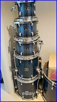 Gretch/ Tama 7 piece drum set, Zildjian cymbals used