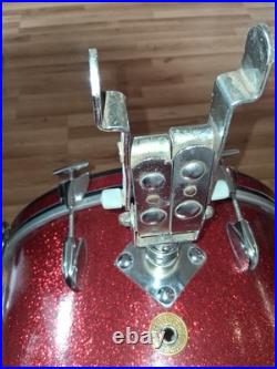 Gretsch 1966 Red Sparkle 4 piece drum set