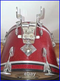 Gretsch 1966 Red Sparkle drum set