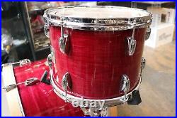 Gretsch 3pc Drum Set Cherry Red