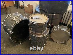 Gretsch 4 Piece Drumset Rare Vintage 4157 Snare Moon Glow Factory Pull 12/14/20