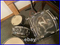 Gretsch 4 Piece Drumset Rare Vintage 4157 Snare Moon Glow Factory Pull 12/14/20