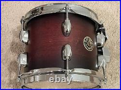 Gretsch 8 X 7 Catalina Maple Tom Satin Deep Cherry Burst Drums Drumset