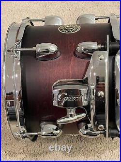 Gretsch 8 X 7 Catalina Maple Tom Satin Deep Cherry Burst Drums Drumset