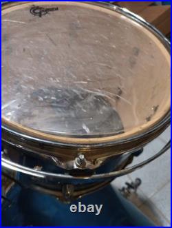 Gretsch Blackhawk 5pc Drum Set with 4 Cymbals Read Description