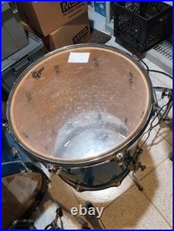 Gretsch Blackhawk 5pc Drum Set with 4 Cymbals Read Description