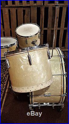 Gretsch Broadkaster Roll A Way Drum Set Vintage Circa 1941 Rare