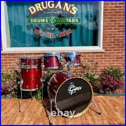 Gretsch Catalina Birch Drum Set Dark Walnut 22/10/12/14 with 5x14 Snare