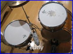 Gretsch Catalina Club Drum Set with Cymbals Throne Gold Sparkle