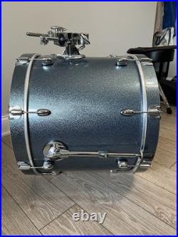 Gretsch Catalina Maple 5-Piece Acoustic Drum Kit Blue Sparkle withDrum Bags