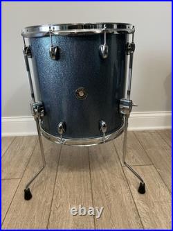 Gretsch Catalina Maple 5-Piece Acoustic Drum Kit Blue Sparkle withDrum Bags