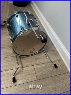 Gretsch Catalina Maple 5-Piece Acoustic Drum Kit Blue Sparkle withDrum Bags