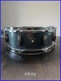 Gretsch Catalina Maple 5-Piece Acoustic Drum Kit Blue Sparkle withDrum Bags
