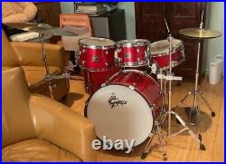 Gretsch Energy 5 Piece Drum Kit with Cymbals. Sabian Set Of Cymbals Also Available