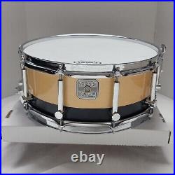 Gretsch Free Floating Snare Drum 10 Ply Maple 6.5x14 Pearl Super Hoop PureSound