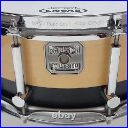 Gretsch Free Floating Snare Drum 10 Ply Maple 6.5x14 Pearl Super Hoop PureSound