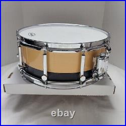 Gretsch Free Floating Snare Drum 10 Ply Maple 6.5x14 Pearl Super Hoop PureSound