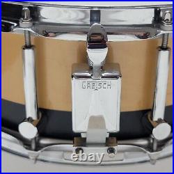 Gretsch Free Floating Snare Drum 10 Ply Maple 6.5x14 Pearl Super Hoop PureSound