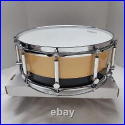 Gretsch Free Floating Snare Drum 10 Ply Maple 6.5x14 Pearl Super Hoop PureSound