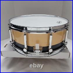 Gretsch Free Floating Snare Drum 10 Ply Maple 6.5x14 Pearl Super Hoop PureSound