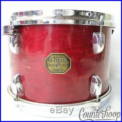 Gretsch HOUSE KIT ACME STUDIOS 22,12,13,16 Renown Red Rosewood Drums Vintage 70s