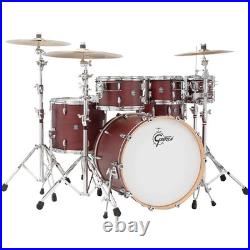 Gretsch Marquee 4-Piece Shell Pack withFREE 8 Tom Satin Dark Cherry 22 Bass RF