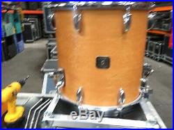 Gretsch Natural Maple Bird's Eye 4 piece Drum Set VERY RARE