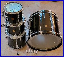 Gretsch New Classic Maple 5 Piece Shell Pack Black Sparkle Mint