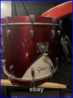 Gretsch Renown 57 Drum Kit Drum Set Motor City Red