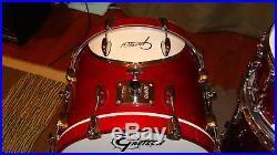 Gretsch Renown'57 drumset in motorcity red